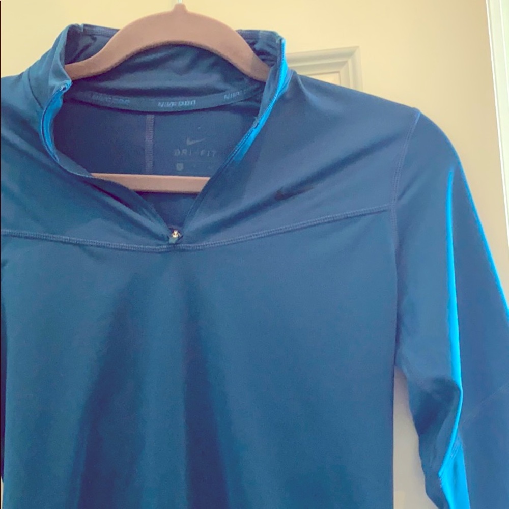 Nike Pro Dark Green Pullover